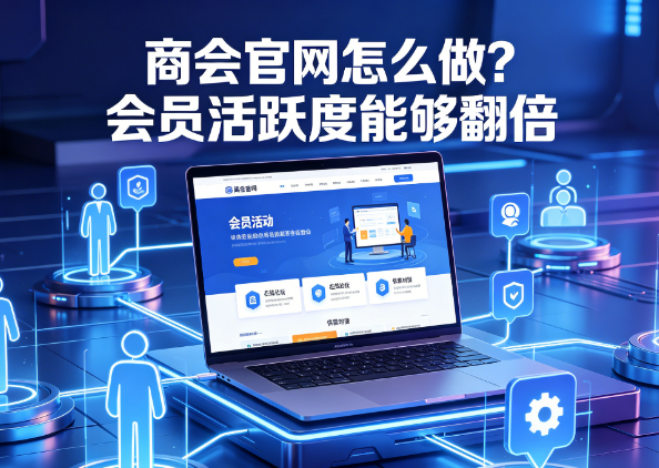 商会官网怎么做能让会员活跃度能翻倍