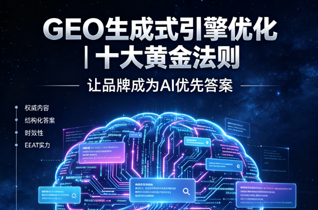 GEO 生成式引擎优化｜十大黄金法则